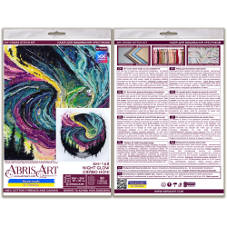 Kreuzstich-Set Nachtglühen (Deco Scenes) 27x27 cm AAH-168