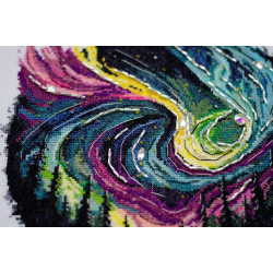 Kreuzstich-Set Nachtglühen (Deco Scenes) 27x27 cm AAH-168