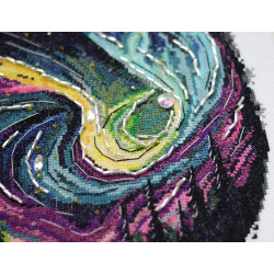 Kreuzstich-Set Nachtglühen (Deco Scenes) 27x27 cm AAH-168