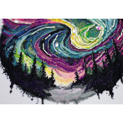 Kreuzstich-Set Nachtglühen (Deco Scenes) 27x27 cm AAH-168