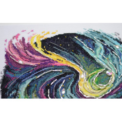 Kreuzstich-Set Nachtglühen (Deco Scenes) 27x27 cm AAH-168