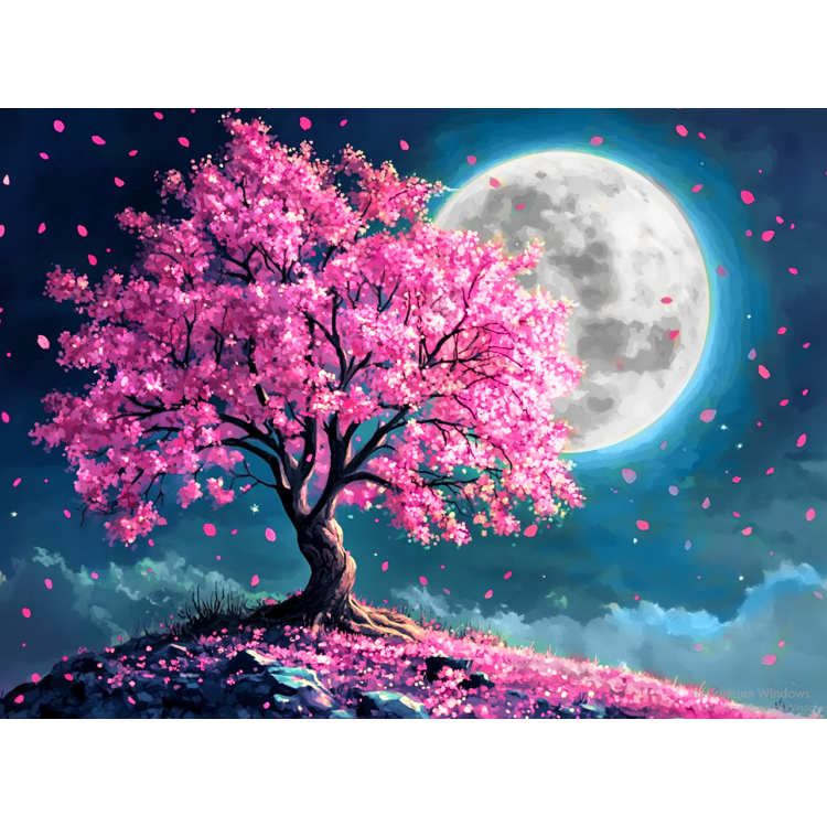 Diamond Painting with subframe