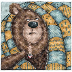 Cross stitch kit "Good morning!" SAND-44