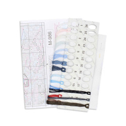 Набор для вышивания крестом «Горный поход» 11x11 см SM-986