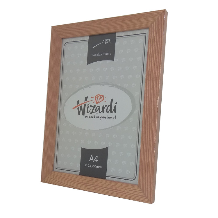 Wooden frame with glass 21*30 D30BKL1813A4