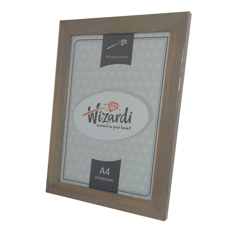 Wooden frame with glass 21*30 D30BKL567A4