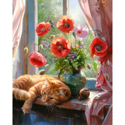 Diamond Painting kit "Summer Sloth" WD3206