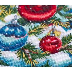 Kryželiu siuvinėjimo rinkinys PANNA "Neklaužada kačiukas" 25x19.5 cm PPR-7425