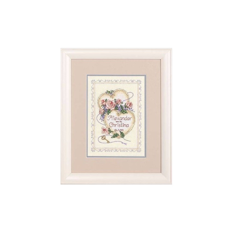 Cross stitch kit "United Hearts" D06730