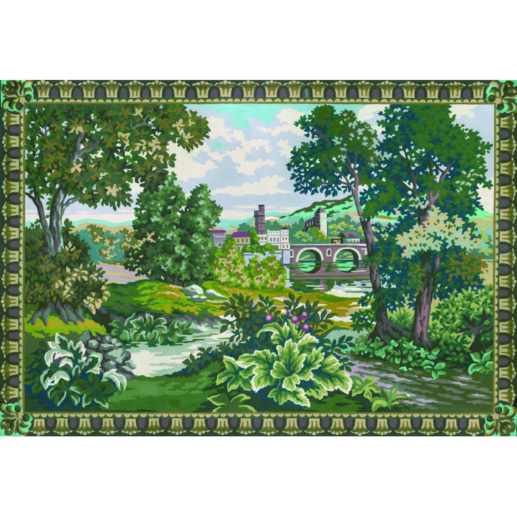 Spausdintas drobės 80x115 Pastoralės scena CDA15506