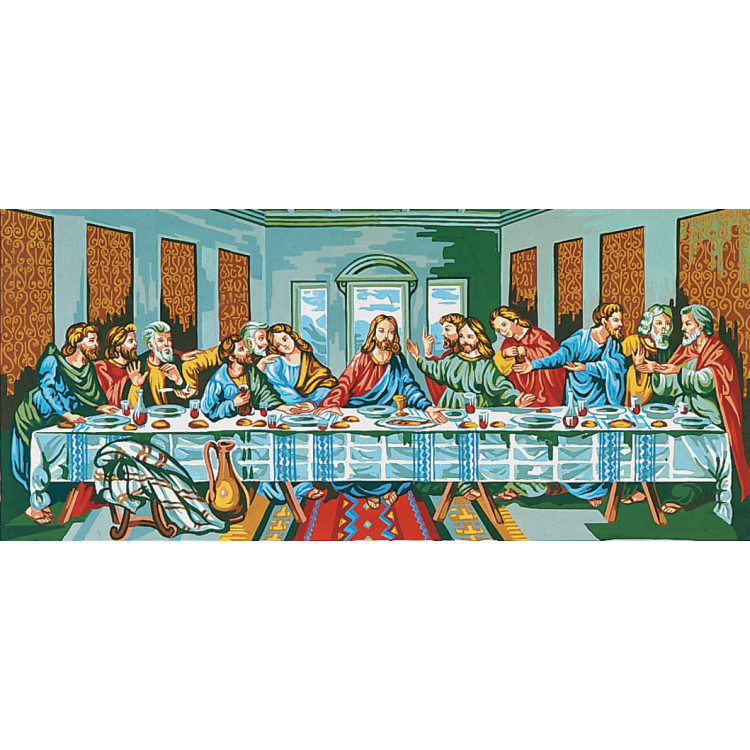 Printed Canvas 50x100 The Last Supper, D'Vinci CDA13901