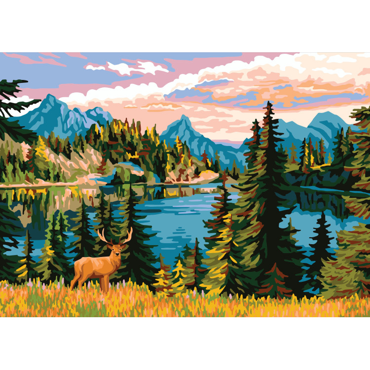 Spausdinta drobė 50x70 Peonijos CDA12997