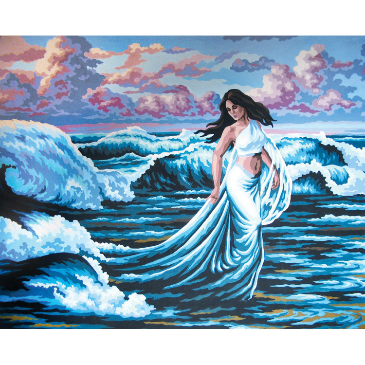 Bedruckte Leinwand 50x40 Spirit of the Waves CDA11525