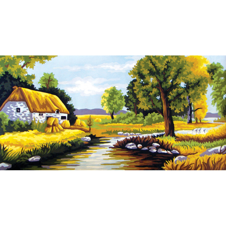 Bedruckte Leinwand 30x52 Sommerzeit CDA11564