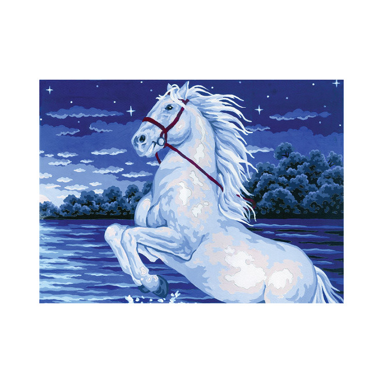 Печатный холст 30x40 White Charger CDA10363