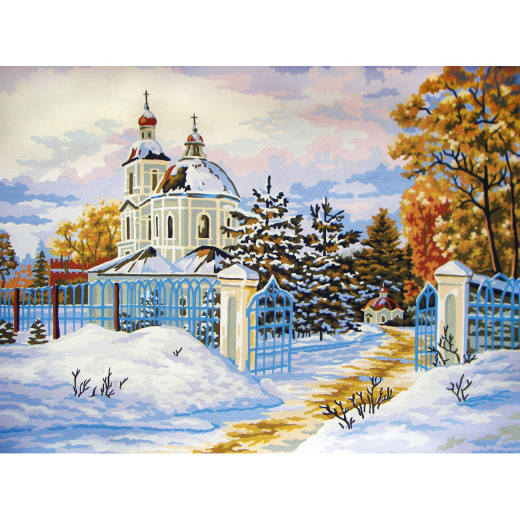 Printed Canvas 30x40 Magic Tsaritsino, (Panin) CDA10434