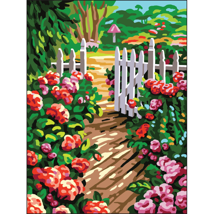 Spausdintas drobė 30x40 Hortenzijos CDA10502