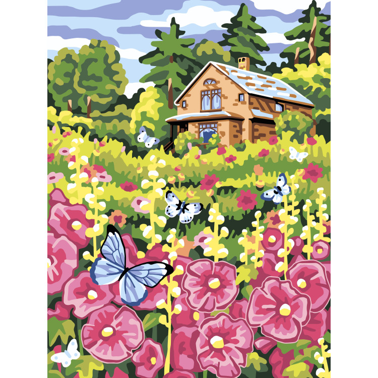 Printed Canvas 30x40 Lodge CDA10509