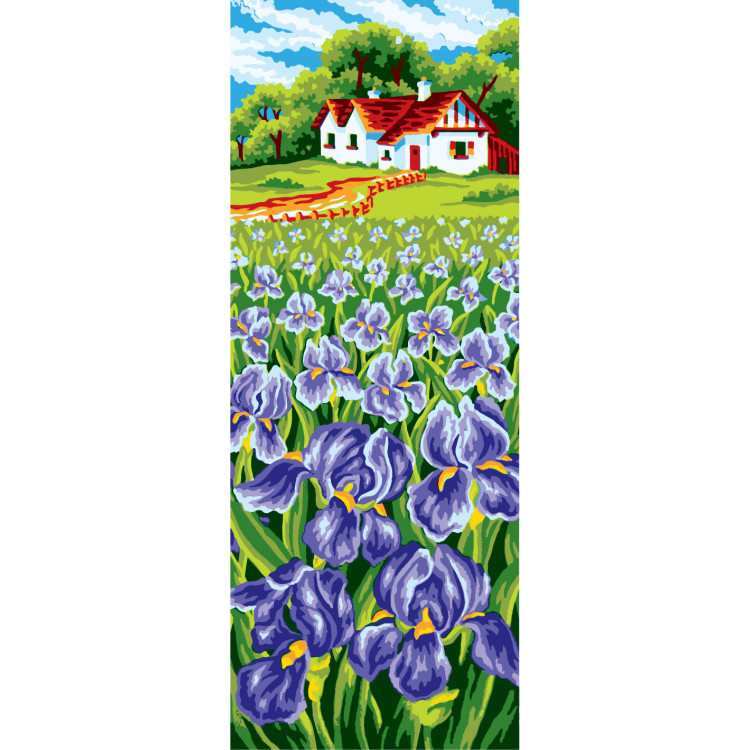 Печатный холст 21x49 Iris Field CDA8047