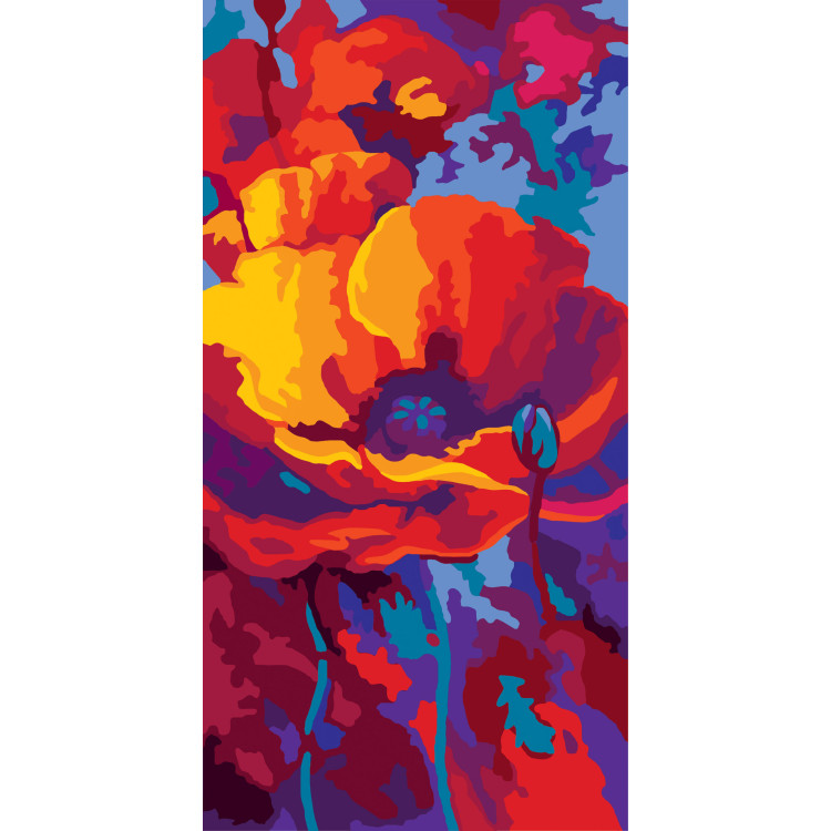 Spausdintas drobės 22x50 Aguona CDA8060