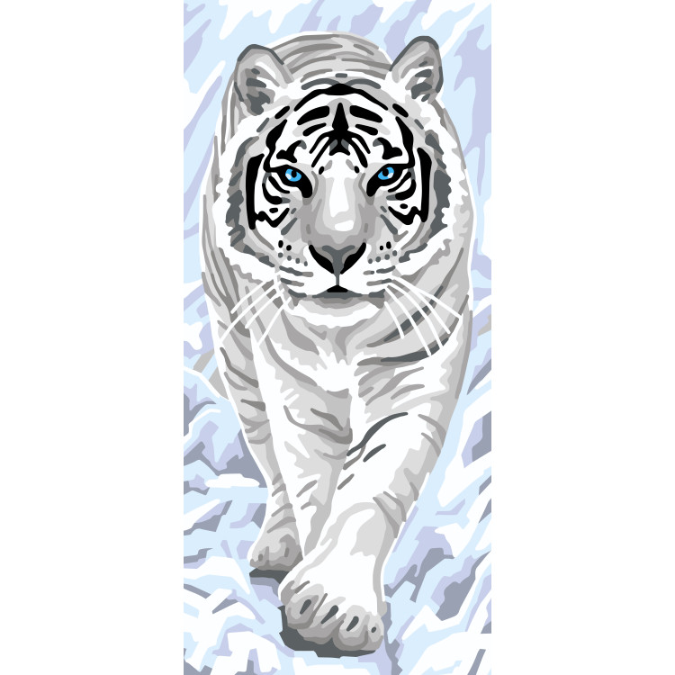 Printed Canvas 23x50 Tiger CDA8062