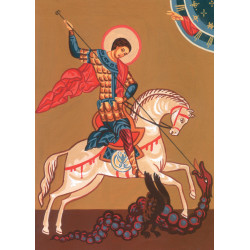 Printed Canvas 22x30 St George CDA6065