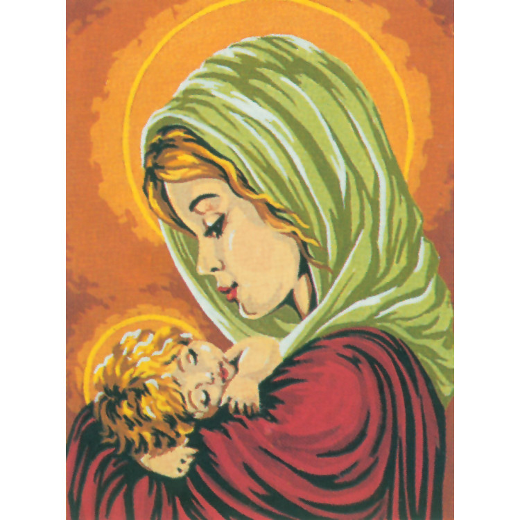 Printed Canvas 22x30 Madonna and Child CDA6068