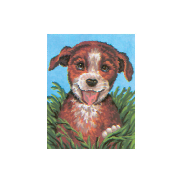 Printed Canvas 14x18 Puppy CDA3080