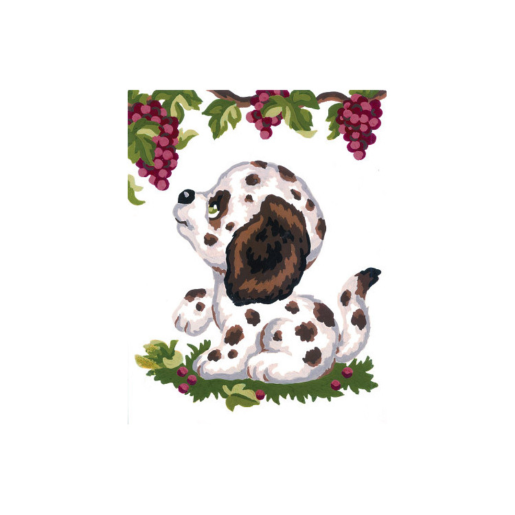 Напечатанный холст 14x18 Далматинский щенок CDA3195