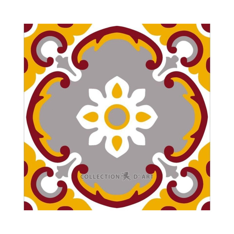 Gedruckter Canvas 14x14 Ornament CDA3021