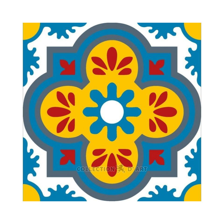 Gedruckte Leinwand 14x14 Ornament CDA3018