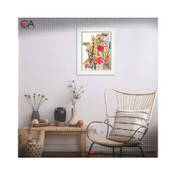 Gedruckte Leinwand 40x30 Sommerfarben CDA10526W