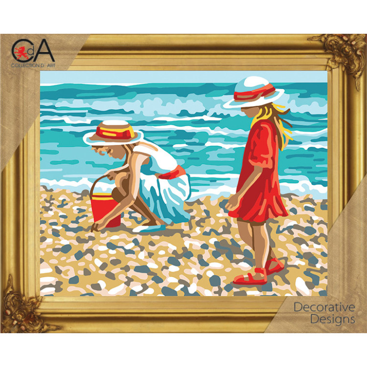 Gobelenų rinkinys su atspausdintu audiniu 22x30 Vasaros diena CDA6323K