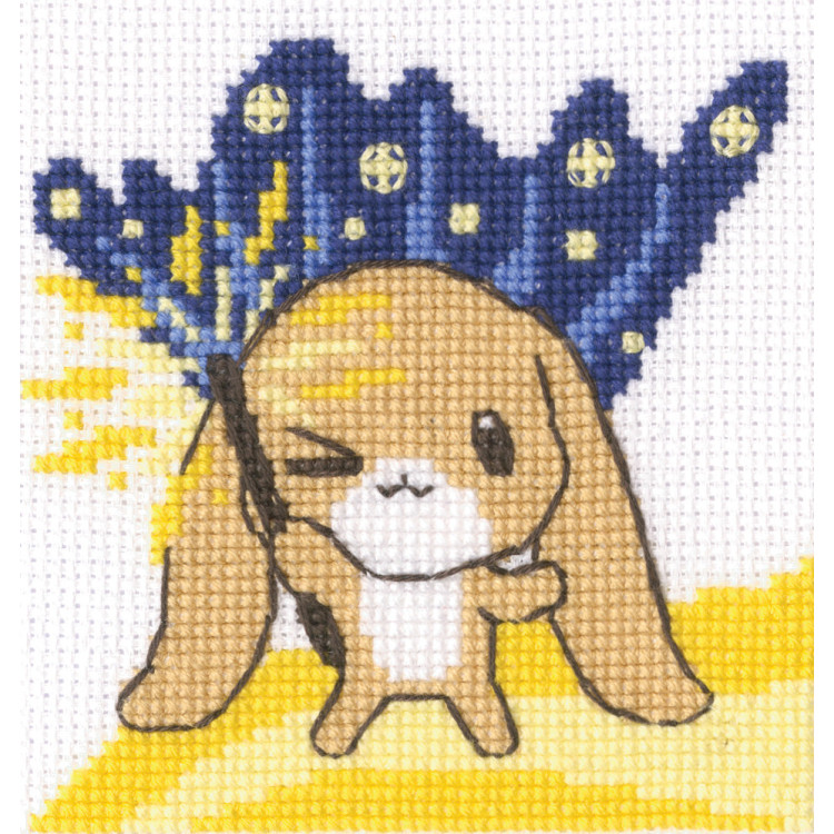 Kreuzstich-Sets "Hokus-pocus" 8,5x8,5 cm RTOH298