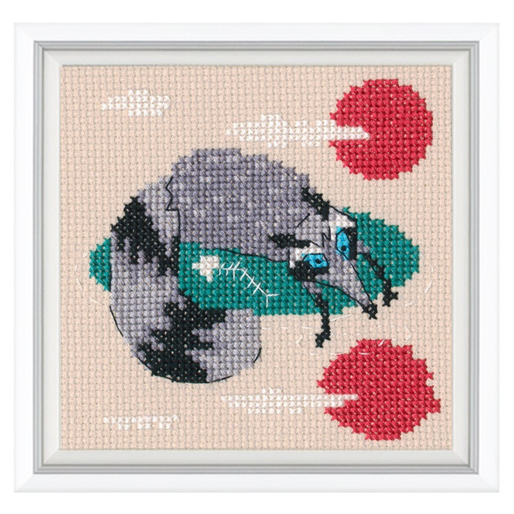 Kryželiu siuvinėjimo rinkinys „Svajonių atostogos“ 10x10 cm RTOH003