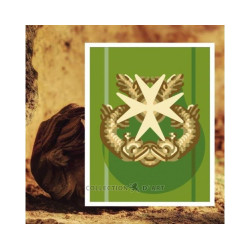 Gobelin-Set mit bedruckter Leinwand 14x18 Der Stern CDA3008K