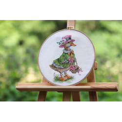 Cross stitch kit Stylish Duck S/VK083