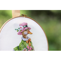 Cross stitch kit Stylish Duck S/VK083