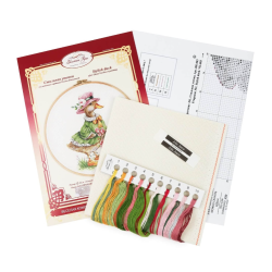 Cross stitch kit Stylish Duck S/VK083