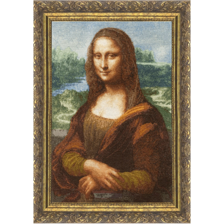 Cross stitch kit Mona Lisa S/KR002
