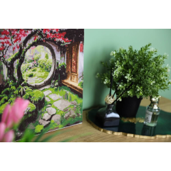 Cross stitch kit Moon Gate S/KV018