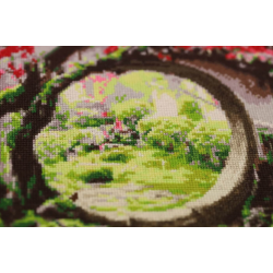 Cross stitch kit Moon Gate S/KV018