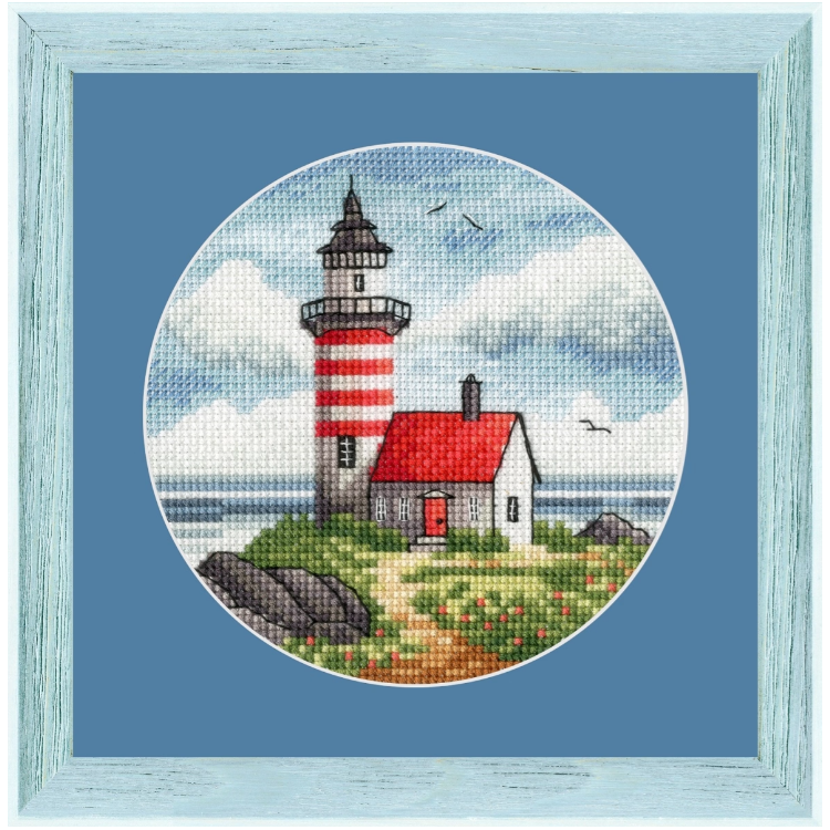 Cross stitch kit Lighthouse on the cape S/M022