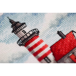 Cross stitch kit Lighthouse on the cape S/M022