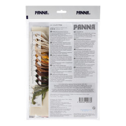 Kryželių siuvinėjimo rinkinys PANNA "Geltonų gėlių puokštė" 38 x 31 cm PC-7160