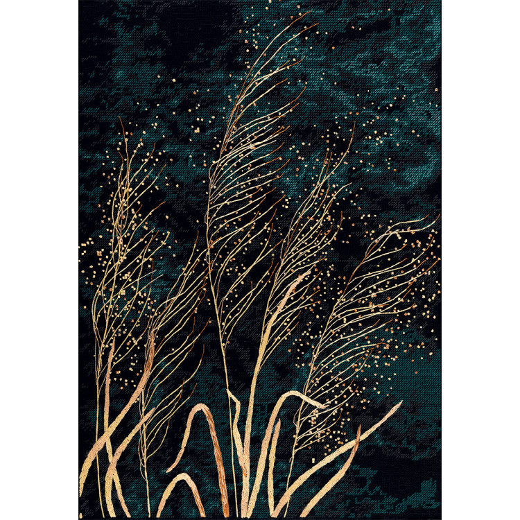 Kryželiu siuvinėjimo rinkinys PANNA "Auksiniai varpų" 31 x 41,5 cm PPS-7458