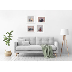 Kryželiu siuvinėjimo rinkinys PANNA „Charleston harbor“ 20,5 x 18,5 cm PGM-7268