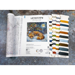 Kreuzstich-Set "Frosted Dreams" 26x26cm SLETIL9938