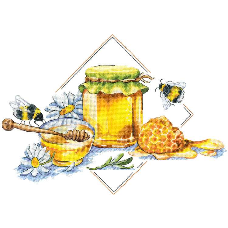 Cross stitch kit "Honey" SANM-40