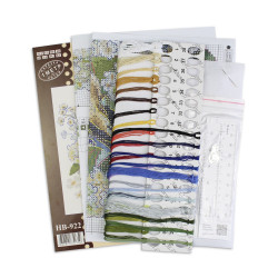 Kreuzstich-Set "Die Schwalben" 18*19 cm SNV-922